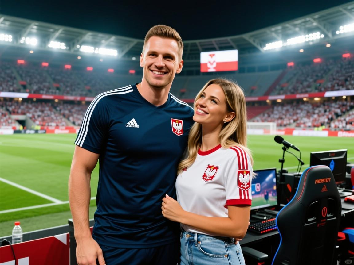 关于享受音乐，享受生活！世体：什琴斯尼和妻子参加波兰著的信息