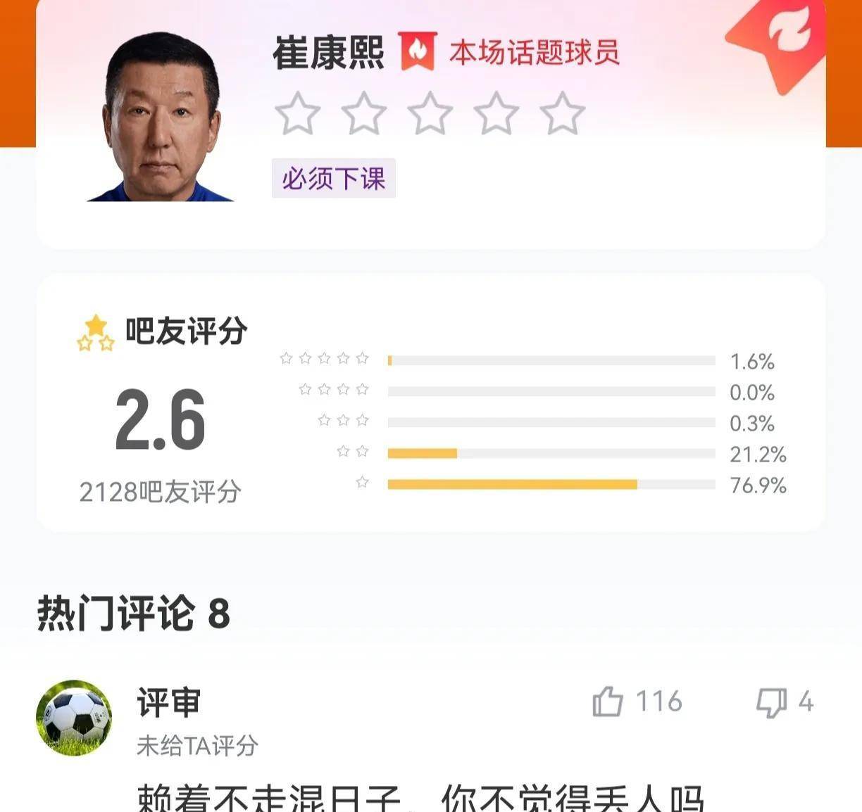 泰山队大地震！崔康熙真要挥别中超？内部人士透露惊人内幕的简单介绍
